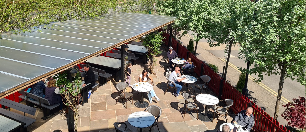 Photo of Red Carpet patio area