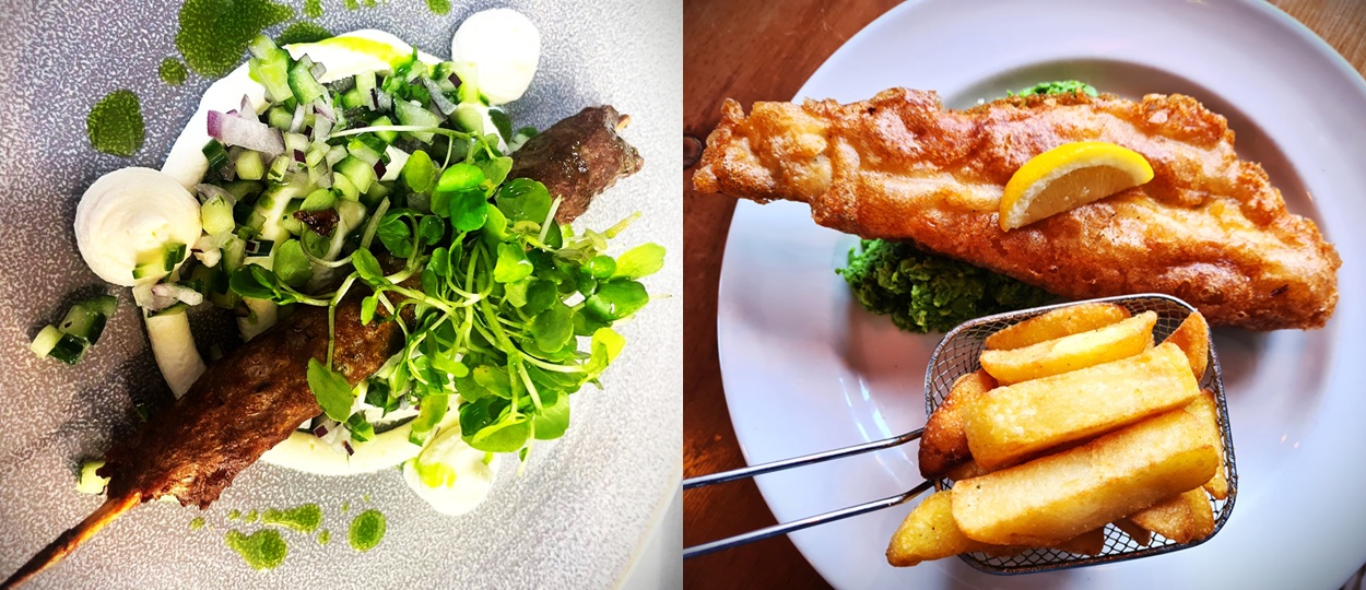 Red Carpet Cafe Bar - Kofta / Fish